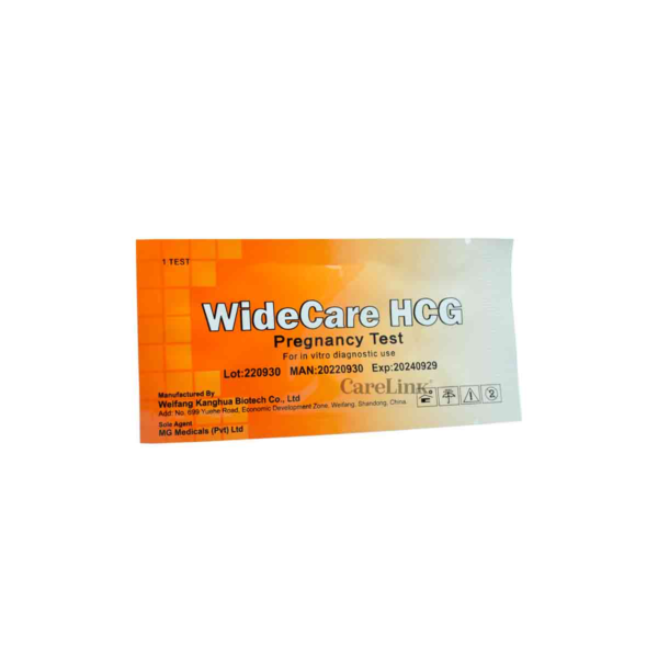 WideCare HCG Pregnancy Test Kit – Rapid Home Test