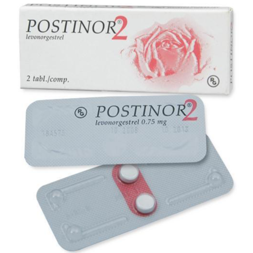 Postinor-2 Emergency Contraceptive Pills (Levonorgestrel 0.75mg x 2)